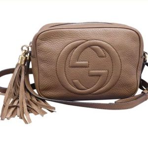 Gucci soho disco camera crossbody bag